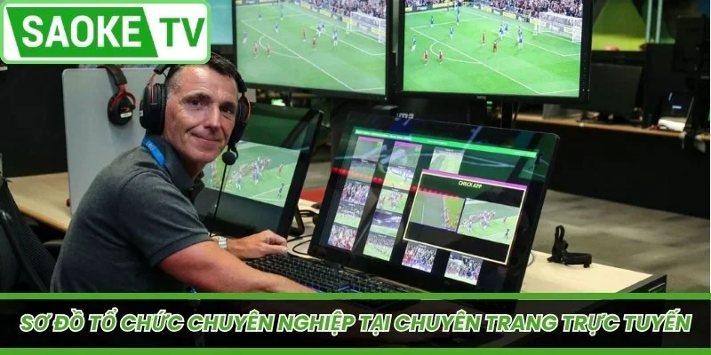 Sơ đồ tổ chức chuyên nghiệp tại chuyên trang trực tuyến